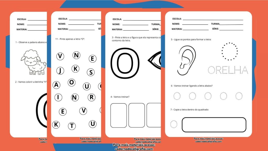 14 Atividades Educativas com a Letra "O"